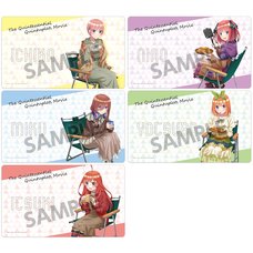 The Quintessential Quintuplets the Movie Rubber Mat Collection