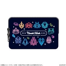 Monster Hunter MonDefo Pouch Neon Theme