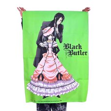 Black Butler Sebastian & Ciel Fabric Poster