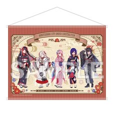 Kamitsubaki City Under Construction Tapestry Kimono Ver.