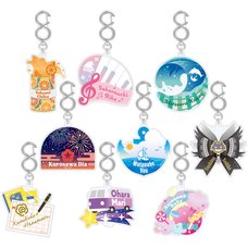 Love Live! Sunshine!! Aqours EXTRA LoveLive! 2023 ～It’s a Mugendai☆WORLD～ ∞ Keychain Collection