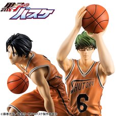 Kuroko's Basketball Midorima & Takao Orange Uniform Ver. Set