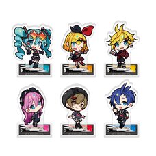 Hatsune Miku Trading Chibi Chara Acrylic Stand Band Ver. Box Set