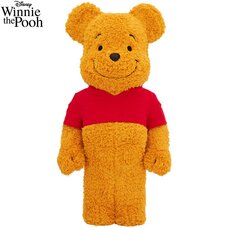 BE@RBRICK Winnie the Pooh Costume Ver. (Pile Fabric) 1000％