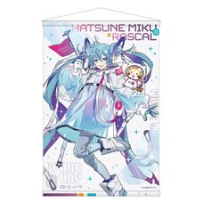 Hatsune Miku x Rascal the Raccoon 2024 B2 Tapestry