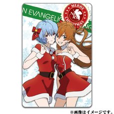 Eva Store Original Christmas Rei & Asuka Postcard Set