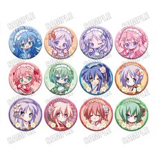 Lucky Star Tin Badge Collection Box Set