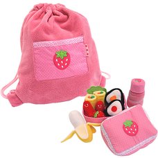 Mother Garden Wild Strawberry Bento Set Backpack