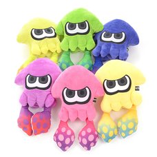 Splatoon 2 All-Star Collection Large Squid Plushies