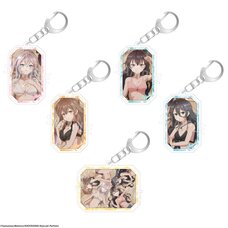 Alya Sometimes Hides Her Feelings in Russian Tradable Acrylic Keychain Swimsuit Ver. Complete Box Set