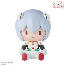 Evangelion: 3.0+1.0 Thrice Upon a Time Rei: Plugsuit Ver. Fuwapuchi Deformed Figure