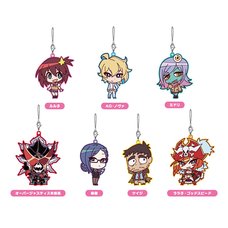 Space Patrol Luluco Trading Rubber Straps Box Set