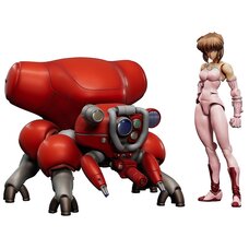 Plamax MF-94 Minimum Factory Ghost in the Shell (Manga Edition) Motoko Kusanagi w/ Fuchikoma