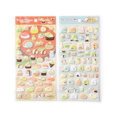 Sumikko Gurashi Sushi Party Puffy Stickers