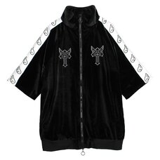 LISTEN FLAVOR Heavens Velour Short Sleeve Jersey