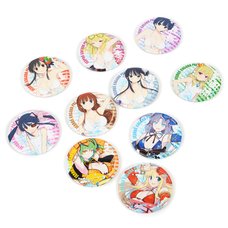 Senran Kagura 5th Anniversary Tin Badge Collection