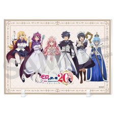 TV Anime The Familiar of Zero Acrylic Panel 20th Anniversary Ver.