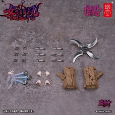 Optional Parts Set for RPGEX-10 Female Ninja Reppu 1/12 Scale Action Figure