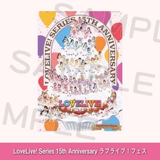 Love Live! Series 15th Anniversary Love Live! Fest B2 Poster