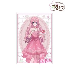 Sakura Miku Megurine Luka: Sakura Party Ver. Art by Shugao A3 Matte Effect Poster