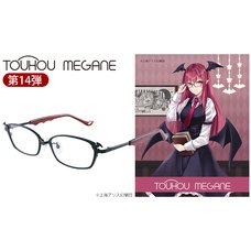 Toho Megane Vol. 14 Koakuma Model Glasses (Clear Lenses)
