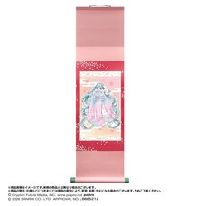 Hatsune Miku x Cinnamoroll Hanging Scroll Yumezakura Ver.