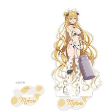 Date A Live V Extra Large Acrylic Stand Mukuro Hoshimiya: Cow Pattern Swimsuit Ver.