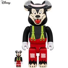 BE@RBRICK Silly Symphony The Big Bad Wolf 100％ & 400％