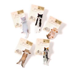 Osewaya Dangling Cat Earrings