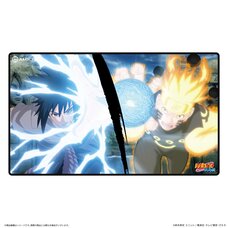 Naruto Shippuden Amicis Deskmat Naruto Uzumaki & Sasuke Uchiha Limited Original Illustration