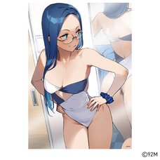 Kinshi no Ane Swimsuit Clear Poster Date-chan