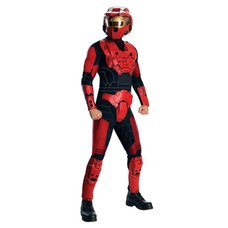 Deluxe Red Spartan Costume