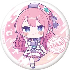 Hatsune Miku Magical Mirai 2024 Punipuni Tin Badge Megurine Luka: Shikata Nai Ver.