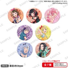 BanG Dream! Girls Band Party!: 5th Anniversary KV Ver. Trading Hologram Pin Badge Collection Complete Box Set