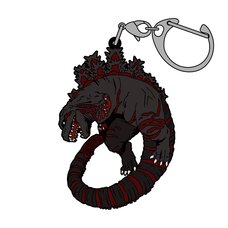 Shin Godzilla 4th Form Tsumamare Keychain Collection