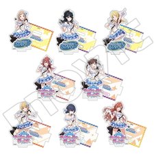 The Idolm@ster: Shiny Colors Illumination STARS & After School Climax Girls Stand Pop Acrylic Character Stand Collection Box Set
