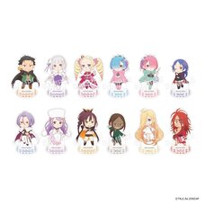 Re:ZERO -Starting Life in Another World- 4th Season Tradable Mini-Character Acrylic Stand Figures Complete Box Set