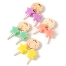 gargle Star Lollipop Earrings