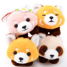 Lesser Panda-chan Yochi-yochi Red Panda Plush Collection (Ball Chain)