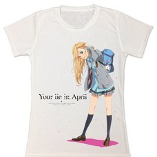 Your Lie in April Kaori Miyazono Sublimation Juniors’ T-Shirt