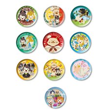 Monster Hunter XX Kati & Milsee with Friends Tin Badge Collection
