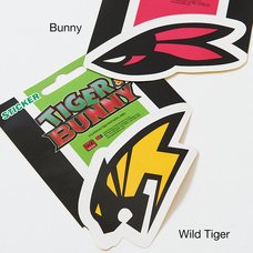 Tiger & Bunny Logo Stickers