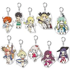 Pikuriru! Fate/Grand Order Trading Acrylic Keychain Charms Vol. 7 Box Set