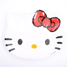 Hello Kitty Face Large Melamine Plate