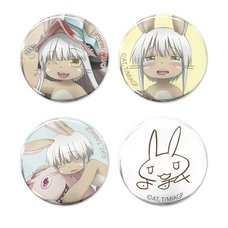 Made in Abyss: The Golden City of the Scorching Sun Nanachi Tin Badge Set of 4