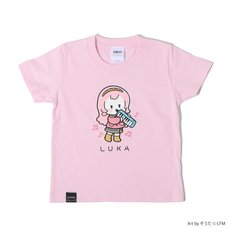 Hatsune Miku Piapro Kids! Megurine Luka Kids' Pink T-Shirt