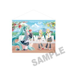 Hatsune Miku × Hirosaki Apple Wide Tapestry Art by Asagao Minoru