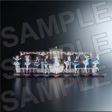 Love Live! Sunshine!! Uranohoshi Girls' High School Store Concert Stage Acrylic Diorama Aqours 4th LoveLive! ~Sailing to the Sunshine~