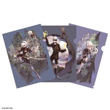 NieR: Automata 9th Anniversary Clear File Set of 3