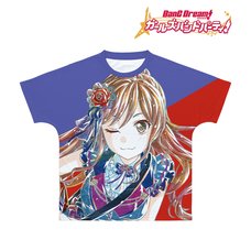 BanG Dream! Girls Band Party! Lisa Imai Ani-Art Unisex Full Graphic T-Shirt Vol. 4